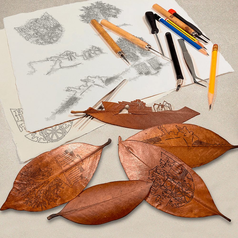 Dibujos hojas