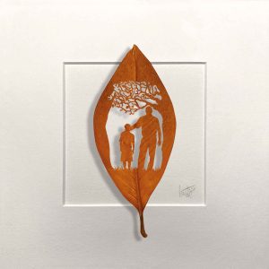 333 Padre e hijo paseando