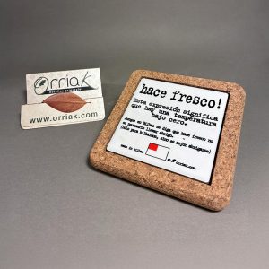 Posavasos «hace fresco!»