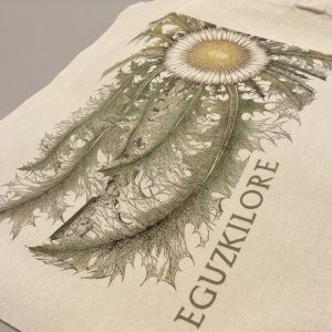 Alternative view of Tote bag "Eguzkilore"